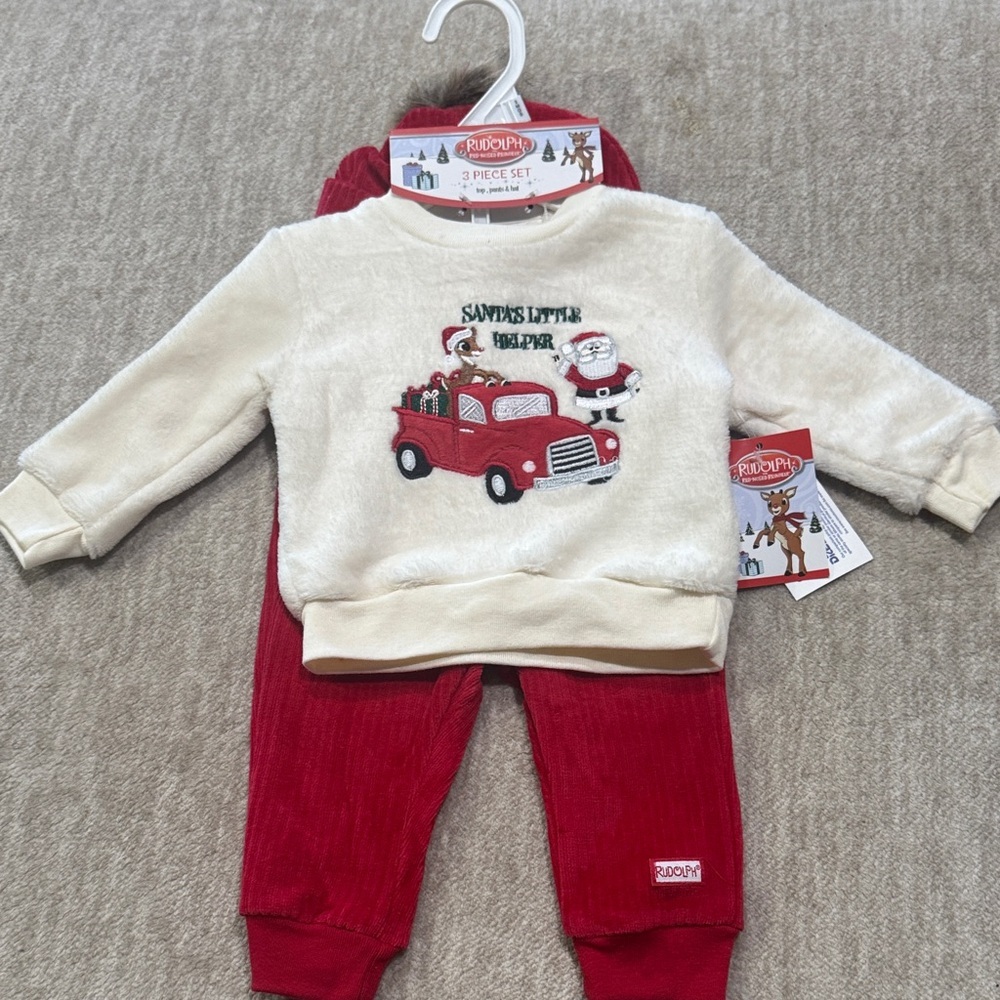 Santa's Little Helper Outfit Set